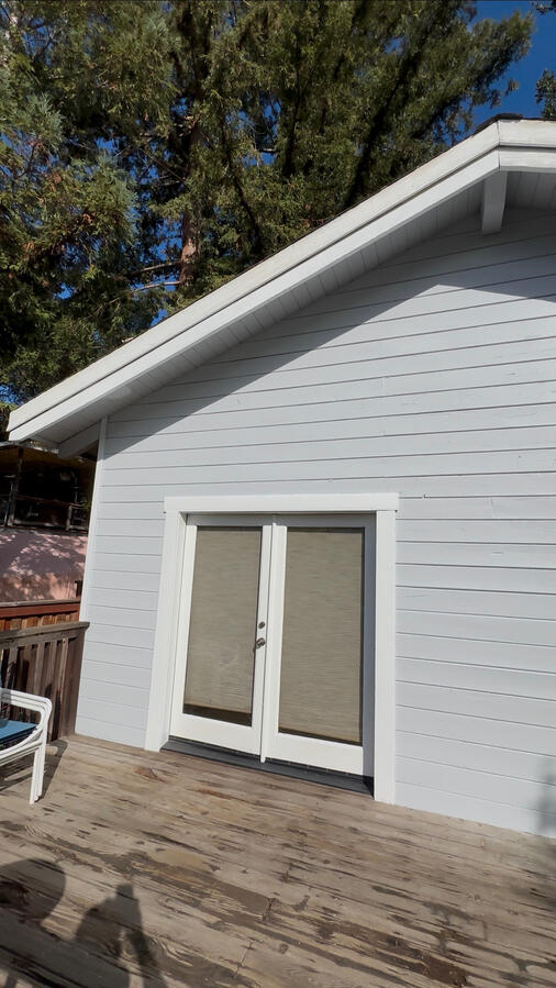 After a peel bond prime and fresh 2 coats of satin paint